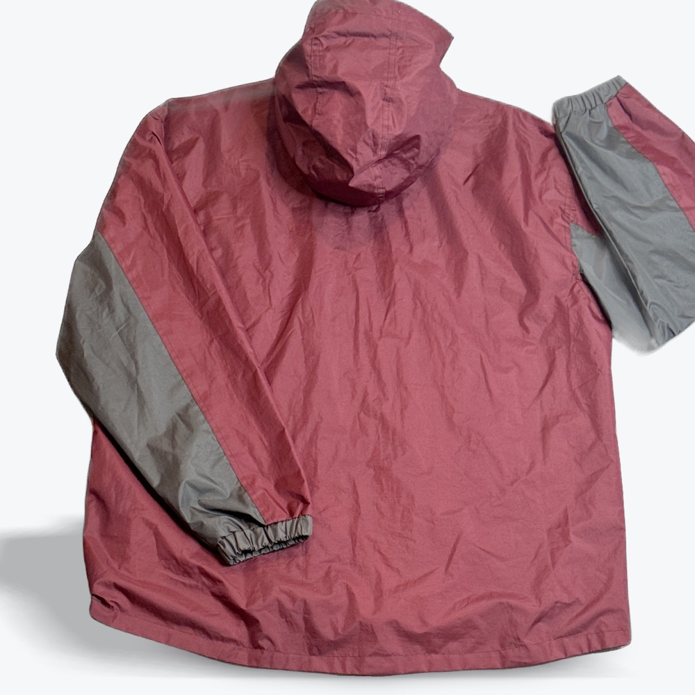 Athletic Department Windbreaker Red Bank Regional Buccaneers Jacket‎ XL Burgundy - Picture 2 of 7